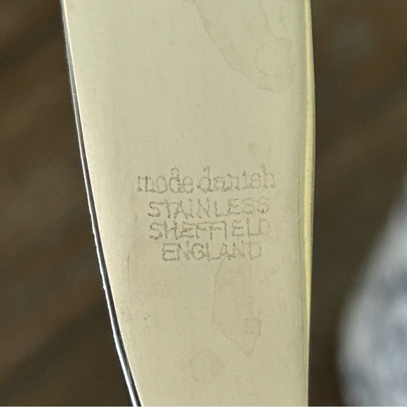 Vintage Mode Danish Sheffield Blade Knife Made in England - Picture 7 of 7